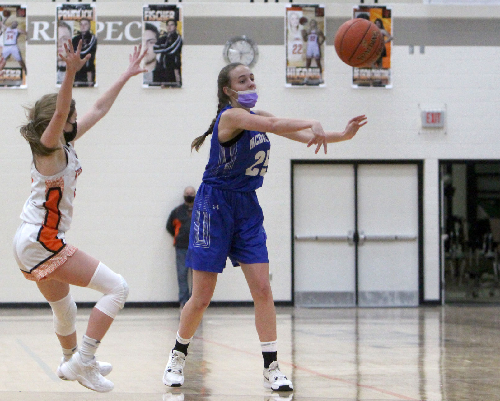 McDonell at Osseo-Fairchild girls basketball 1-11-21